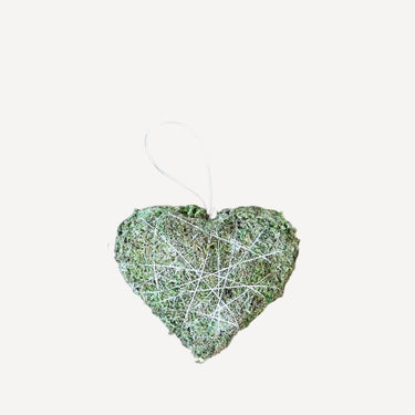 Green Moss Heart for hanging