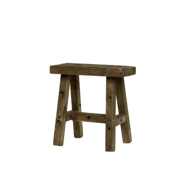 Pinewood rustic stool