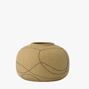 VASE IN RUSTIC TERRACOTTA
