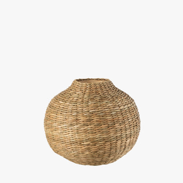 Seagrass Woven Vase