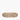 Table runner in natural jute on white background