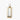 Gold Lantern with glass panels and leather strap for carrying on white background