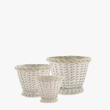 Wicker Garden Baskets (fully lined)