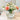 Glass vase with diamond etching in lifestyle photo