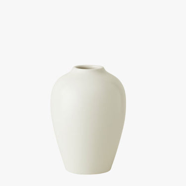 VASE IN WHITE GLAZE