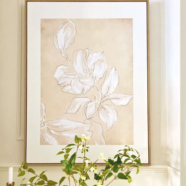 Canvas print of wild Magnolia (B)